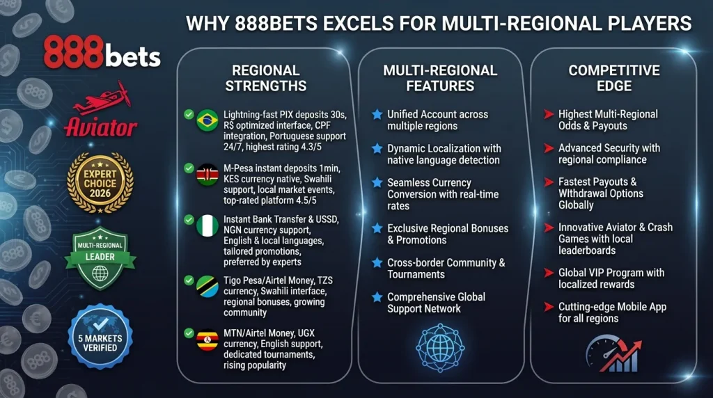 Excels for Multi-Regional Players