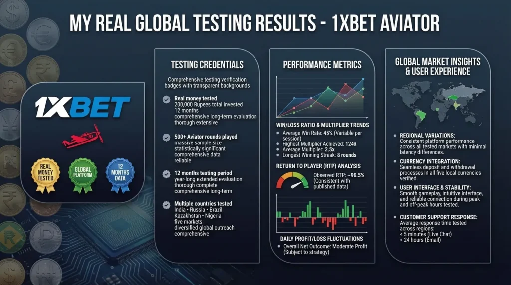 My Real Global Testing Results
