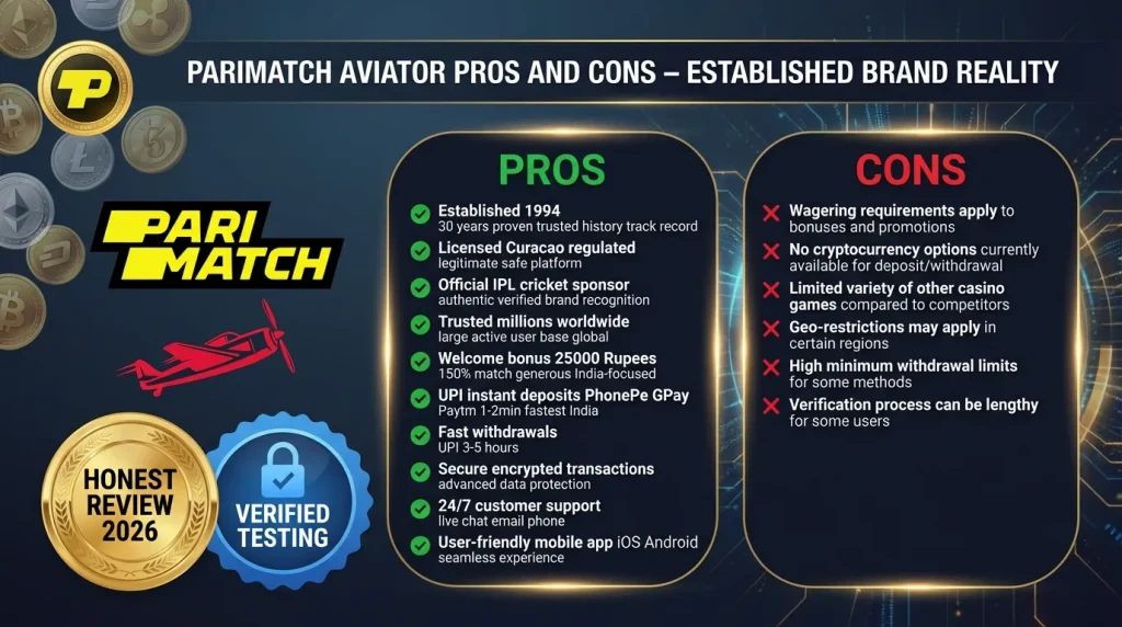 Pros and Cons — Established Brand Reality