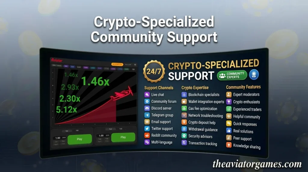 Crypto-Specialized Community Support