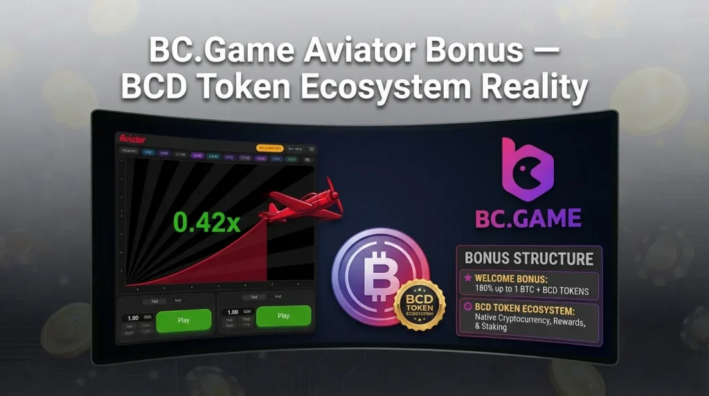 Aviator Bonus — BCD Token Ecosystem Reality