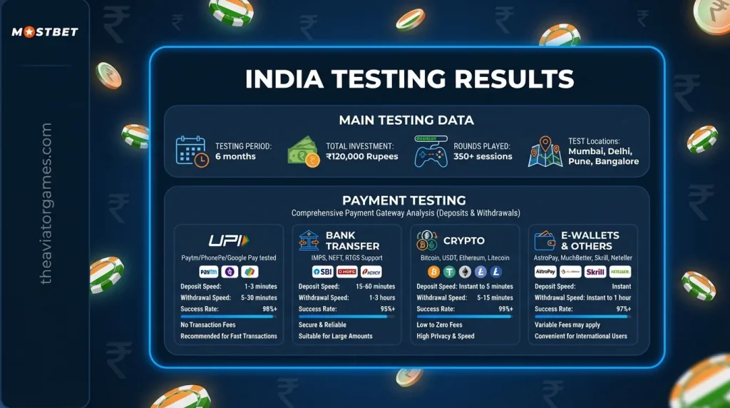 My Real India Testing Results