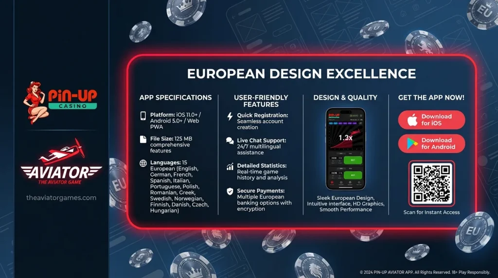 Pin-Up Aviator App — User-Friendly European Design