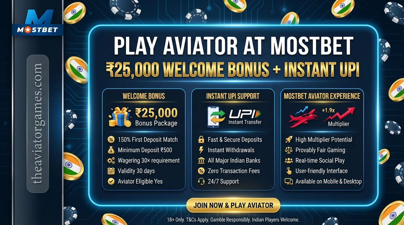 Play Aviator at Mostbet 