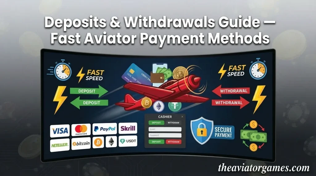 Deposits & Withdrawals Guide Fast Payment Methods