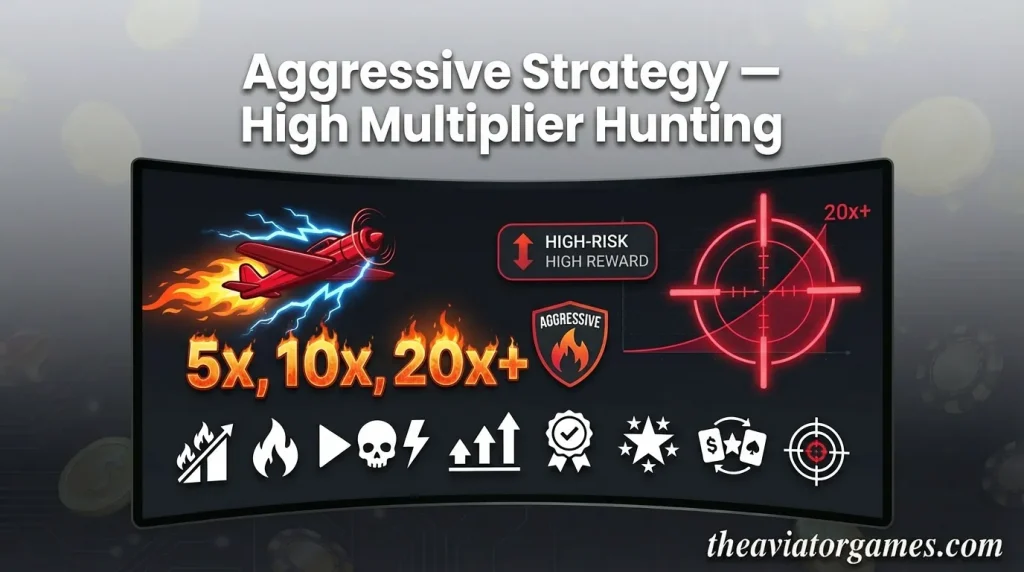 Aggressive Strategy — High Multiplier Hunting
