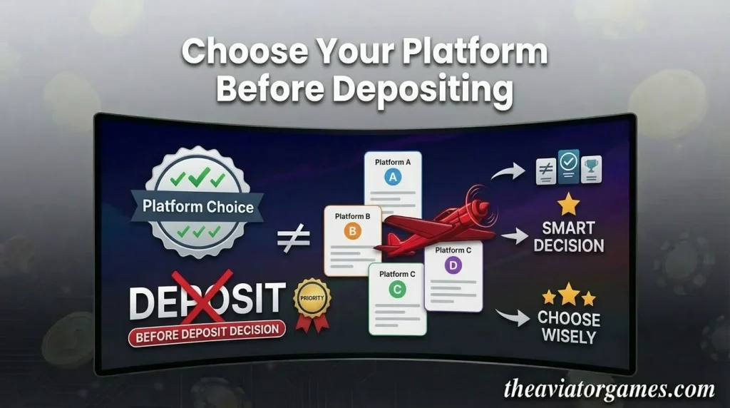 Choose Your Platform Before Depositin