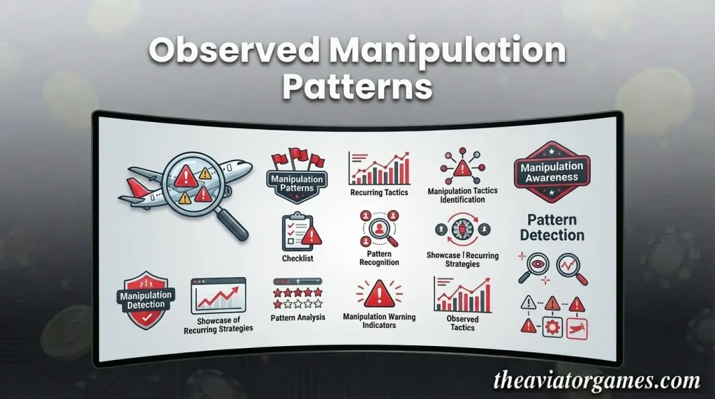Observed Manipulation Patterns