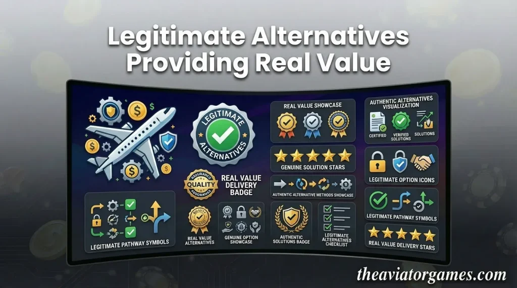 Legitimate Alternatives Providing Real Value