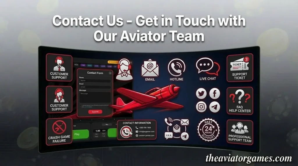 Contact Us — Get in Touch with Our Aviator Team