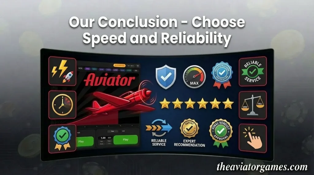 Our Conclusion — Choose Speed and Reliability