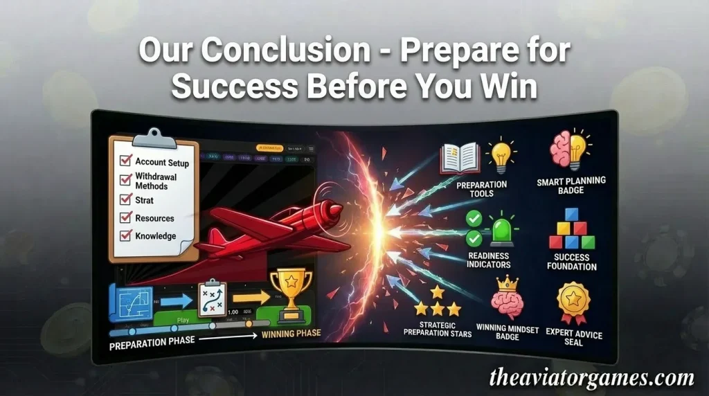 Our Conclusion — Prepare for Success Before You Win