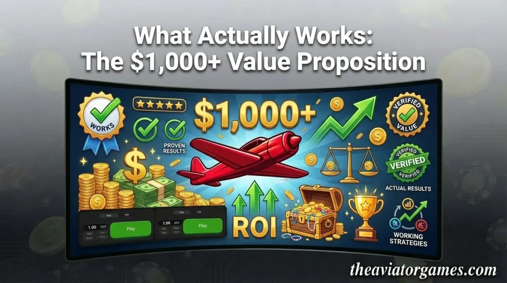 What Actually Works: The $1,000+ Value Proposition